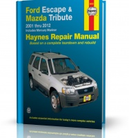 FORD ESCAPE, MAZDA TRIBUTE, MERCURY MARINER (2001-2012) - instrukcja napraw Haynes