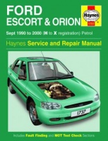 FORD ESCORT I ORION (1990-2000) KSIĄŻKA NAPRAW I OBSŁUGI