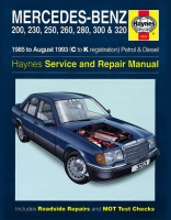 MERCEDES-BENZ klasa E typ W124 (1985-1993) - instrukcja napraw Haynes