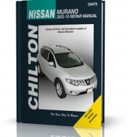 NISSAN MURANO 2003-2010 - poradnik Chilton